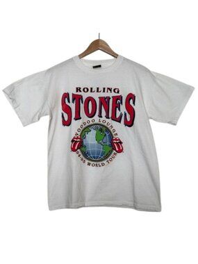Vintage Rolling Stones Voodoo Lounge Tour Shirt 1994 95 Brockum Made In USA L